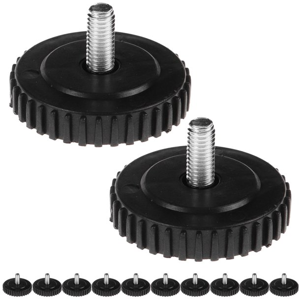 HOOWIFFY 12Ud Bases Redondas Para Sillas Con Pies Antideslizantes Y Material Pe Resistente Para Uso Doméstico