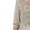 Orange, variant on 3/4 Length Sleeve Womens Tops Spring Summer Casual Cotton Linen Lightweight V Neck Embroidered T Shirts Blouse