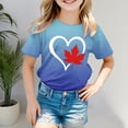 thumbnail image 2 of TZEWGL Chemise Mignonne pour Tout-Petit Été Manches Courtes Col Rond Imprimé Graphique Haut Basique pour Nouveau-Nés Taille 3-4T, 2 of 4