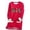 Red, variant on Luvior Christmas Sweatshirt for Women Crewneck Sequin Tree Sweater Sweatshirts Colorful Graphic Shirt Xmas Holiday Party