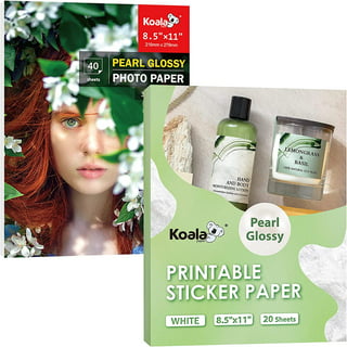 Koala Pearl Glossy Printer Paper 8.5x11 In 30lb Photo Quality