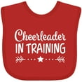 thumbnail image 3 of Inktastic Cheerleader in Training Boys or Girls Baby Bib, 3 of 4