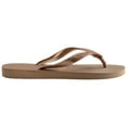 thumbnail image 4 of Havaianas Top Tiras Women's Flip Flop Sandals - Rose Gold, 6, 4 of 4