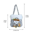 thumbnail image 3 of Christmas Bags Children's Gift Bags Kindergarten Candy Bags Christmas Eve (Gray), 3 of 6