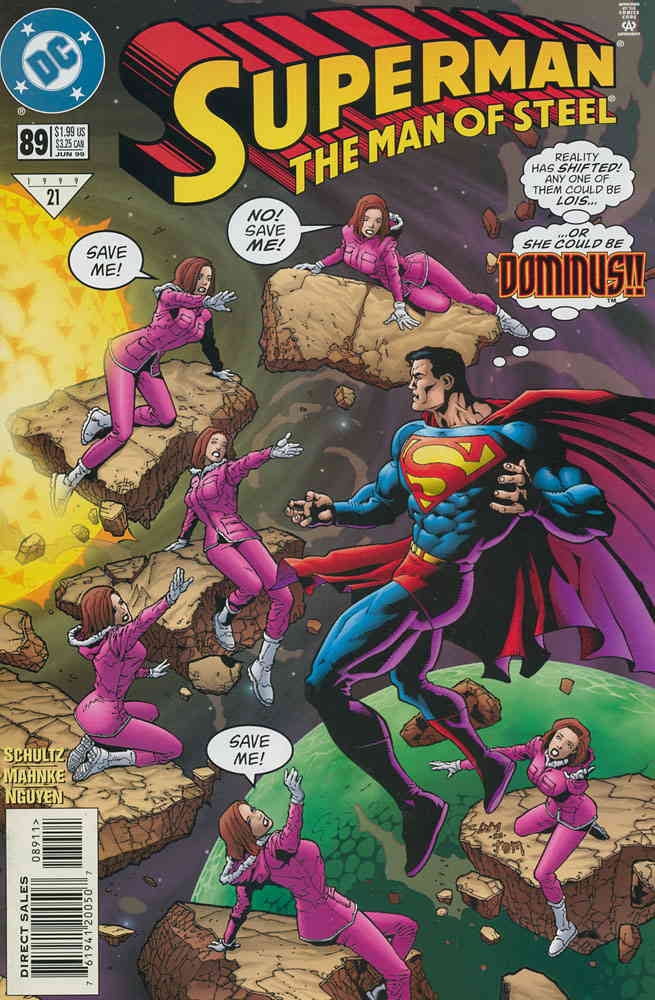 Cover of Superman: The Man of Steel #89