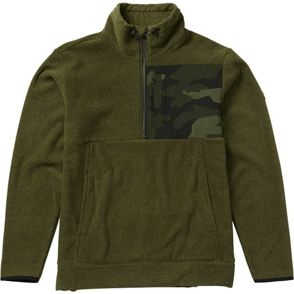 Billabong Boundary Half Zip Jacket Mens Military S
