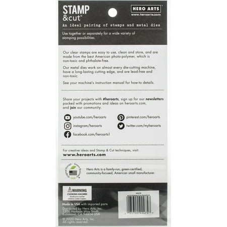 UPC: 0085700924757 | Hero Arts Stamp & Cut Thinking Of You