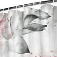 thumbnail image 4 of Waterproof Pioneer Shower Curtain 84x72 Inch Polyester Unique Colorful Floral Shower Curtain for Bathroom Hotel Home Decor with 12 Plastic Hooks, 4 of 5