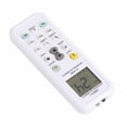 thumbnail image 4 of Control remoto de aire acondicionado bajo consumo de energía empuñaduras cómodas pantalla LCD de control remoto práctica para uso diario, 4 of 7