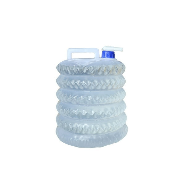 Soidarity Bolsa de agua para exteriores, plegable, para senderismo, recipiente para beber, jarra portátil para escalada, supervivencia, gran capacidad, Kits de desorden para acampar 10L Soidarity OD022156-02