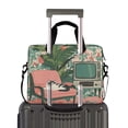 thumbnail image 2 of FORMRS 16" Laptop Bag Carrying Sleeve Case with Handle Travel Shoulder Briefcase, Pink and White Cat, 2 of 8