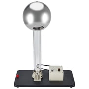 Van De Graaff Generator, Motor Driven, 120/240V, 50/60Hz, Includes Assembled Base with DC Motor, Power Cord, Discharge Wand, Accessories, 22 Tall
