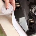 thumbnail image 4 of Cinta de calafateo, cinta de sellado decorativa autoadhesiva de PVC, utilizada para fregadero de cocina, inodoro, baño, bañera, piso, pared, protector blanco Macarena tiras de sellado de cocina, 4 of 8
