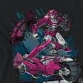thumbnail image 2 of TRANSFORMERS ONE Elita 1 Retro Women's Crop Top T-Shirt, Black, Small, 2 of 5