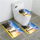 thumbnail image 1 of ABPHQTO Italia Place Miracoli Complex Torre inclinada Pisa en frente turístico Juego de alfombras de baño de 3 piezas Alfombra de baño Alfombra de contorno y tapa de inodoro ABPHQTO Cont-CHAPPLE-30402, 1 of 2