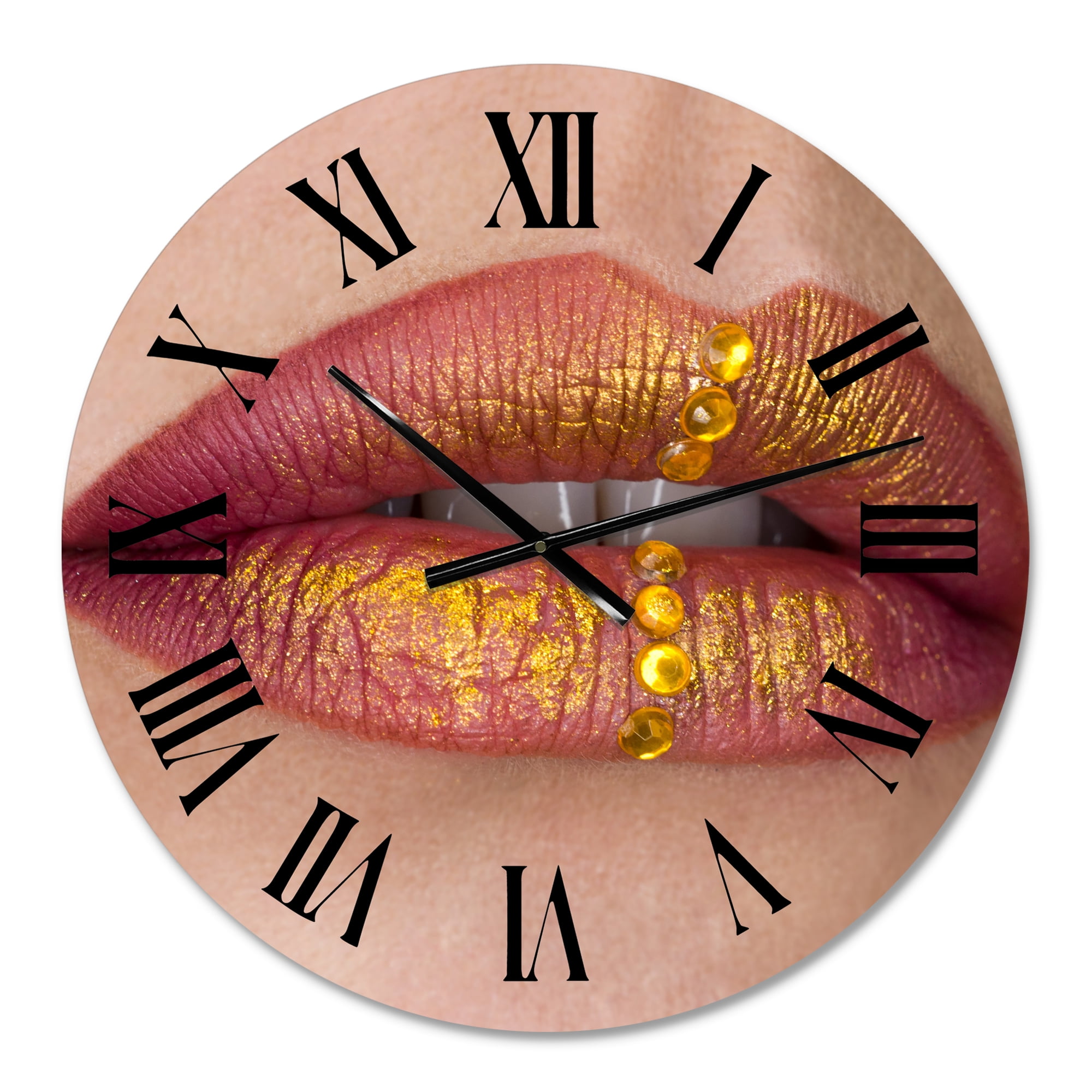 Designart 1 in Modern,Contemporary Wall Clock