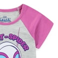 thumbnail image 3 of Marvel Spider-Gwen Ghost Spider Short Sleeve T-Shirt and Shorts Set (Girls), 2 Piece Set, Sizes 2T-5T, 3 of 7