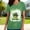 Green(New)F, variant on PNTUTB Fashion Women's St. Patrick's Day Print V Neck Casual Loose Comfort Short Sleeve T Shirt with Pockets