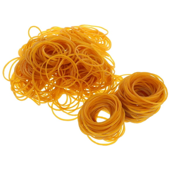 300 Uds bandas de goma lazos para el cabello bandas de goma elásticas grandes cuerda de banda de cubo de basura resistente