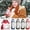 BK, variant on Yyuenw Water Bottle, Penguin Cup Glass Cup Double Layered Water Cup Cup Cute Pengu Gift