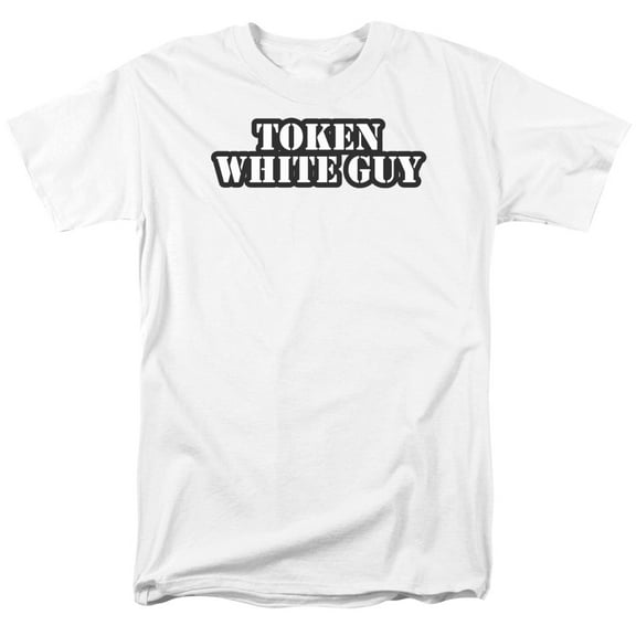 Token White Guy Officially Licensed Adult T Shirt