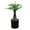 A, variant on sunsanly Artificial Bonsai Tree with Light USB Powered Desk Potted Tree Realistic Greenery Fake Green Plant for Office Home Decor