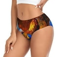 thumbnail image 2 of Balery Colorful Rooster Ropa Interior de Algodón para Mujer con Dibujo – Braguitas Cómodas y Elásticas, Estilo Clásico-X-Large, 2 of 6