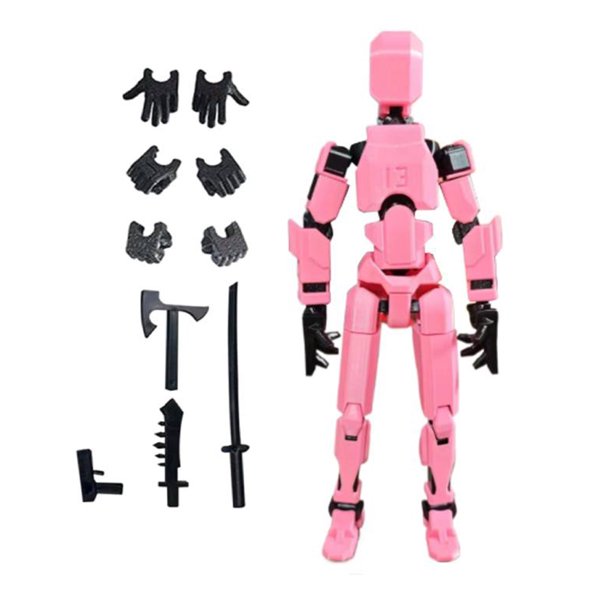 Figura Acción Maniquí 13 Con Múltiples Accesorios Escritorio Regalos para Él