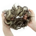 thumbnail image 5 of LELINTA 2pcs Messy Hair Bun Extensions Chignons Hair Hair Scrunchie Scrunchy Updo Hairpiece Ponytail, 5 of 7