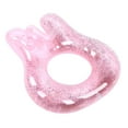 thumbnail image 4 of Tubo de natación, anillo de natación de conejo rosa con lentejuelas, anillo de natación de conejo rosa, anillo de natación con lentejuelas, características mejoradas, 4 of 11