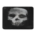 thumbnail image 1 of SIDONKU Face Scary of Skull Horror Spooky Halloween White Black Doormat Floor Rug Bath Mat 30x18 inch, 1 of 1