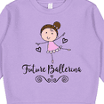 thumbnail image 3 of Inktastic Future Ballerina Girls Dance Toddler Sweatshirt, 3 of 4
