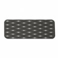 thumbnail image 1 of Abstract Computer Mouse Pad, Lattice Inspired Pattern of Modern Geometric Grid Simple Graphic Image, Rectangle Non-Slip Rubber Mousepad Large, 31" x 12", Dark Grey and Eggshell, by Ambesonne, 1 of 2