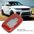 thumbnail image 4 of Car Key Fob Cover, Car Key Shell Cover Carbon Fiber Remote Key Case With Keychain Carbon Fiber Car Key Cover For  L405 Sport L494, 4 of 8