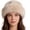 Beige, variant on Winter Faux Fur Bucket Hat – Fluffy Furry Winter Hats for Women, Soft Mongolian Bucket Hats for Woman Men,White,One Size