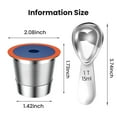thumbnail image 3 of Vasos K reutilizables YEOSEN de acero inoxidable para Keurig 2.0 y 1.0, 3 of 7