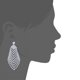 thumbnail image 2 of Pendientes de Moda Brillar con Diamantes de Imitación de Cristal Cadena de Garra, 2 of 4