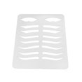 thumbnail image 1 of Eyebrow and lip template, reusable and foldable stencils for eyebrow care, for tattoo artists and beauty beginners., 1 of 1