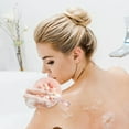 thumbnail image 3 of Sunflower Suction Cup Bath Sponge 2025 2-in-1 Exfoliating Shower Loofah with Finger Rings for Deep Cleansing & Gentle Skin Care, 3 of 4