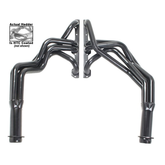Hedman HED68126 Full Length Headers Silver Ceramic Coated