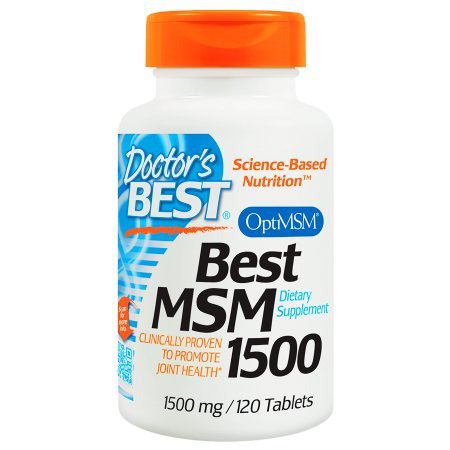 MSM 1500 mg Doctors Best 120 Tabs (Doctor's Best Msm 1500)