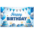 thumbnail image 3 of Yatrandify Colorful Design Happy Birthday Banner Decorative Elements Celebration Decor Star Theme for Birthday Party Indoor Decoration Photo Shoot, 3 of 8