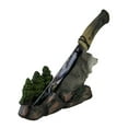 thumbnail image 2 of Spirit Wolf Decorative Fantasy Knife With Hand Painted Holder, 2 of 4