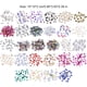 thumbnail image 4 of Seitruly Juego de 50 piezas de cristal, excelente brillo, puntas 3D, decoración de uñas, diamantes de imitación, artesanía DIY para Juegos de manicura gelatina blanca, 4 of 6