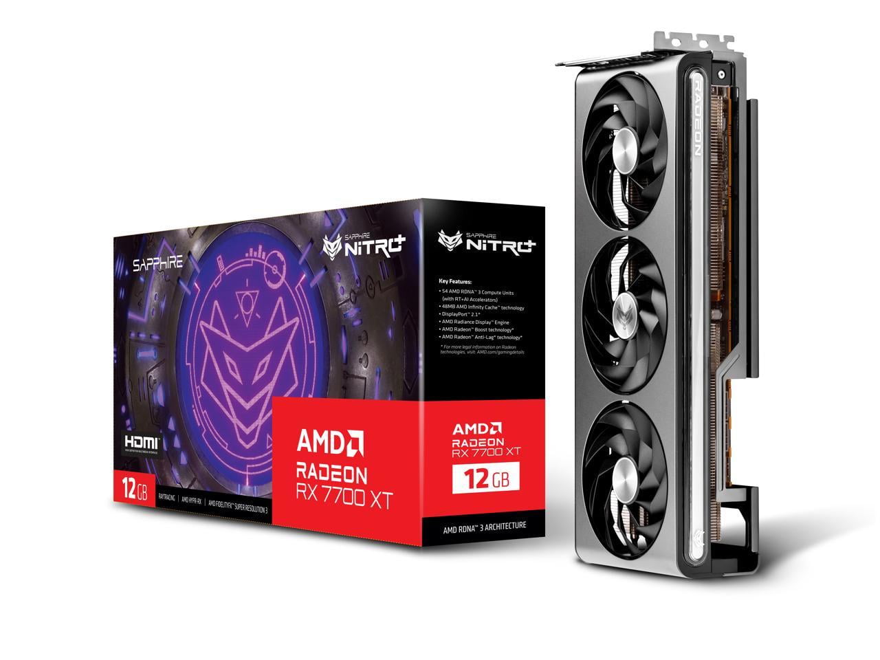 Sapphire NITRO+ Radeon RX 7700 XT - Graphics card - Radeon RX 7700