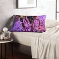 thumbnail image 6 of Fuzoiu Closeup Honeybee on Flower Print Fuzzy Pillowcases, Super Soft Pillow Case Cover with Zipper for Bedroom, Sofa, Couch,Cozy Pillow Shams for All Seasons-20"x30", 6 of 6