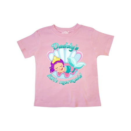 

Inktastic Daddy s Little Mermaid Gift Toddler Toddler Girl T-Shirt