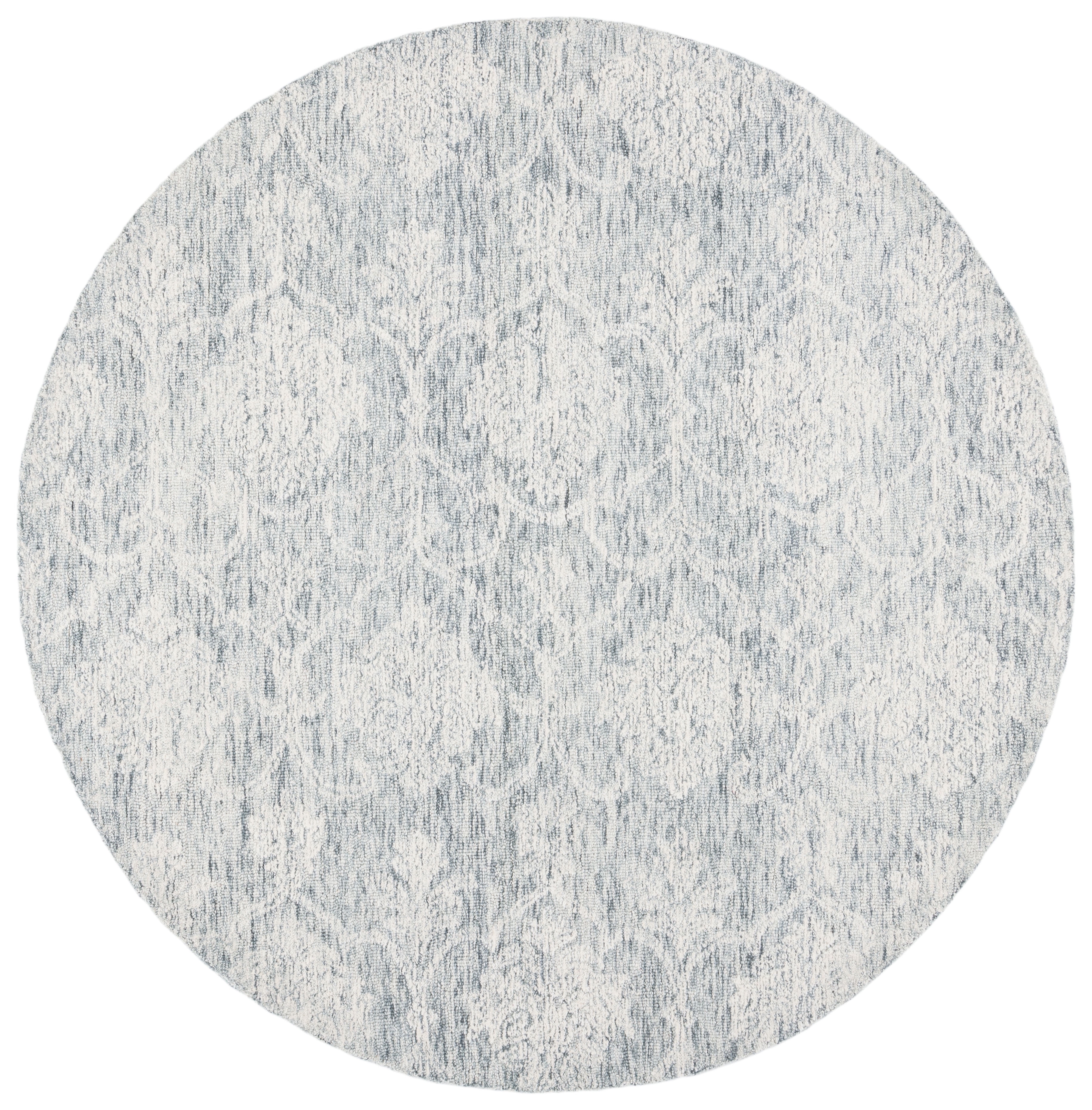 Safavieh Metro Sutton Medallion Area Rug, Dark Gray/Ivory, 6' x 6' Round