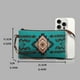 thumbnail image 2 of Bolso de mano bohemio de lona para mujer, 2 uds., gran capacidad con bolsa para fiesta y vacaciones, 2 of 9