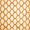 thumbnail image 1 of Ahgly Company Indoor Square Trellis Orange Contemporary Area Rugs, 3' Square, 1 of 1